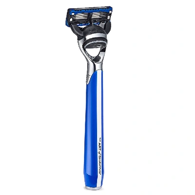 The Art Of Shaving Morris Park Collection 5 Blade Razor In Blue