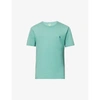 Polo Ralph Lauren Mens Seafoam Logo-embroidered Cotton-jersey T-shirt Xxl