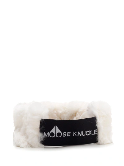 Moose Knuckles Blanchard Headband In White