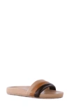 Seychelles Low Key Slide Sandal In Vacchetta Multi Leather