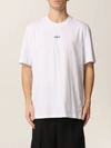 Msgm Logo Print T-shirt In White