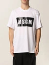 Msgm T-shirts In White