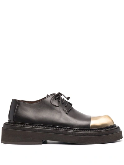 Marsèll Pollicione Leather Brogues In Braun