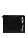Givenchy Logo-print Leather Wallet In Schwarz