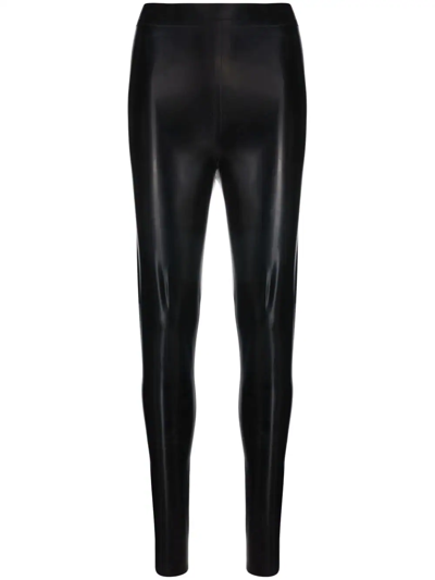 Giuseppe Di Morabito High-waisted Skinny Trousers In Schwarz