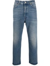 Golden Goose Straight Leg Jeans In Blue