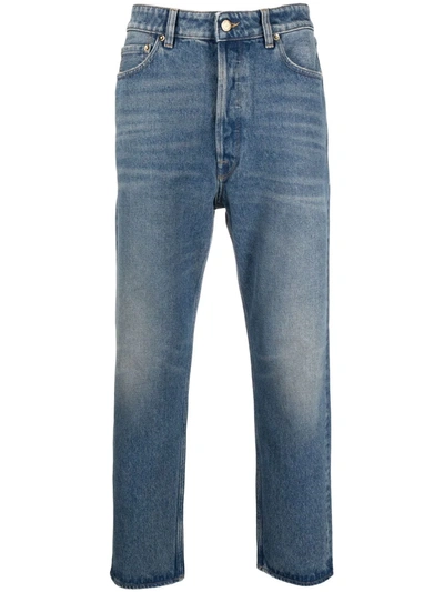 Golden Goose Medium Happy Stone Washed Jeans In 50100
