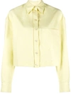 Stella Mccartney Long-sleeve Shirt In Gelb