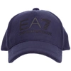 Ea7 Logo Baseball Hat In Blue