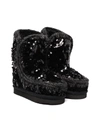 MOU SEQUIN-EMBELLISHED SHEARLING-LINED BOOTS