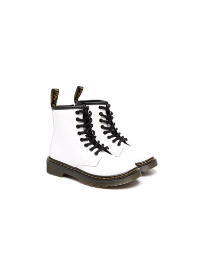 Dr. Martens Babies' Little Girl's & Girl's 1460 Combat Boots In White