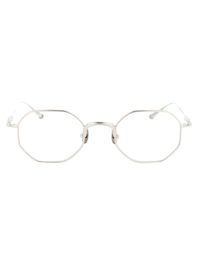 Matsuda M3086 Opt Brushed Silver Glasses In Brushed Gold