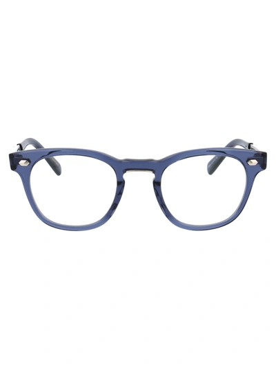 Garrett Leight Hanalei C 45 Glasses In Mid-plt Midnight-platinum