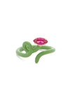 BEA BONGIASCA VITICCIO GREEN RING WITH SMALL BOAT,VR114RGS.NP3.G GREEN