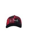 Mc2 Saint Barth Hat In Cotton Blend In Red