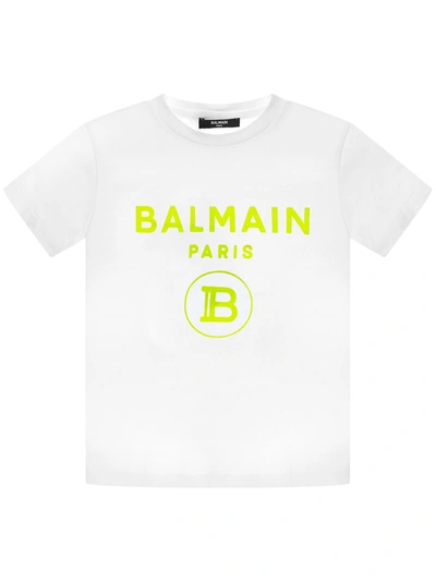 Balmain Kids' T-shirt In White