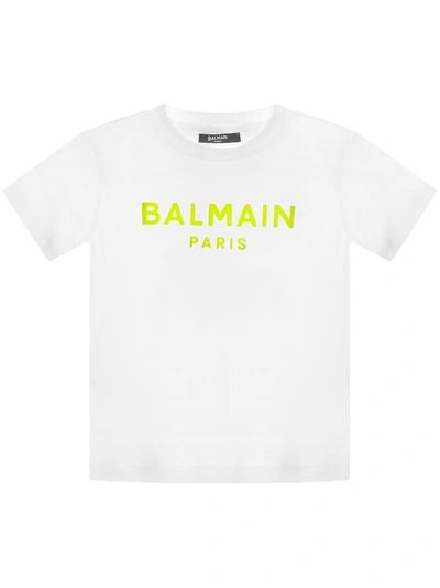 Balmain Kids' T-shirt In White