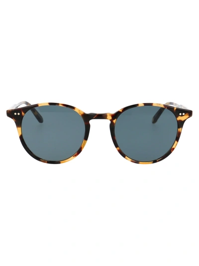 Garrett Leight Clune 47 Sunglasses In Dkt/sfbs D Tort/s-flatblusmk