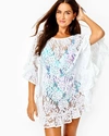 LILLY PULITZER ATLEY RUFFLE COVER-UP,009076