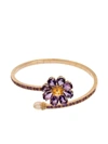 Dolce & Gabbana Spring 18kt Yellow Gold Multi-stone Bracelet In Gold