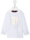 Aigner Logo-print Cotton T-shirt In White