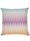 MISSONI ZIGZAG PATTERN CUSHION