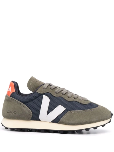 Veja Rio Branco Leather-trimmed Mesh And Suede Sneakers In White