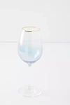 Anthropologie Waterfall Wine Glass