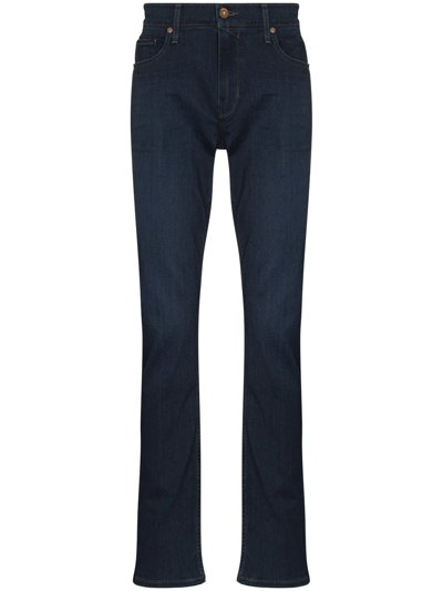 Paige Federal Straight-leg Jeans In Blue