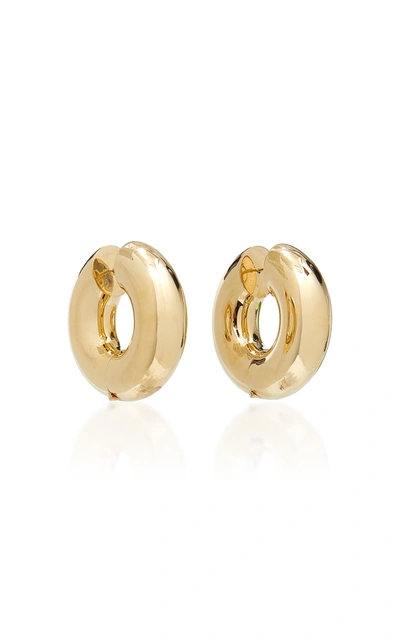 Uncommon Matters Women's Strato Chunky Brass Hoop Earrings In Gold