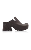 Bottega Veneta Flash Platform Clogs In Brown,pink