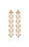 ALESSA WOMEN'S TRILOGY 18K ROSE GOLD DIAMOND EARRINGS