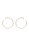 Fernando Jorge Circle Large Earrings In 18k Yellow Gold And Diamonds