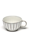 Serax Inku Stoneware Cappuccino Cup In White