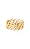 FERNANDO JORGE WOMEN'S FLAME SMALL 18K YELLOW GOLD RING