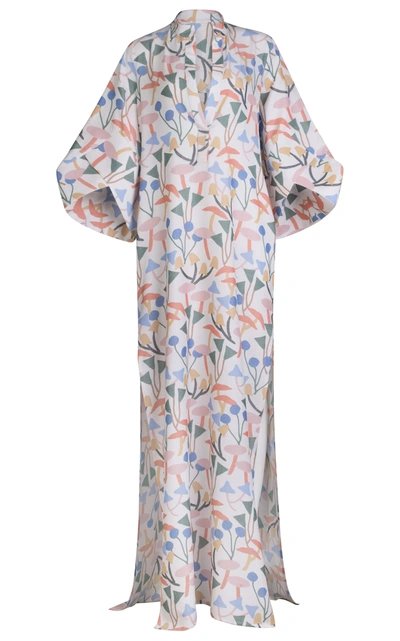 Leal Daccarett Women's Jamaica Kaftan Maxi Dress In Print