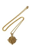 PAMELA CARD WOMEN'S THE MOTHER ORIGIN GOLD-PLATED NECKLACE