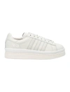 Y-3 Hicho Low-top Lace-up Sneakers In White
