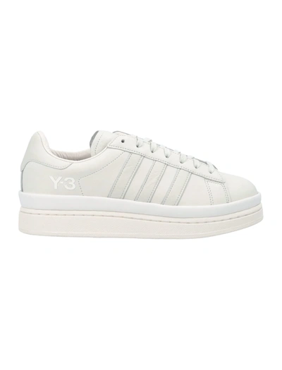 Y-3 Hicho Low-top Lace-up Sneakers In White