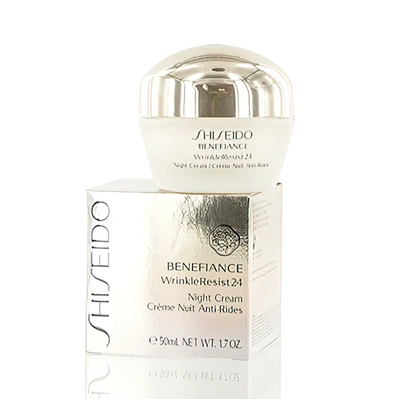 Shiseido / Benefiance Wrinkle Resist 24 Night Cream 1.7 oz (50 Ml) In Beige