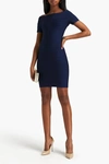 Herve Leger Bandage Mini Dress In Navy