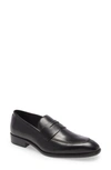 Nordstrom Dino Penny Loafer In Black