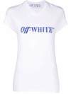 OFF-WHITE OFF-WHITE WOMEN'S WHITE COTTON T-SHIRT,OWAA040F21JER0020135 L