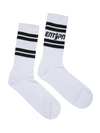 Enterprise Japan Logo Cotton Blend Socks In White