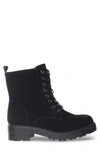Aquadiva Noma Leather Lace-up Boot In Black Leather