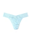 Hanky Panky Signature Lace Original Rise Thong Bogo 50% Off! In Blue