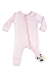 BELLABU BEAR KIDS' BLUSH CONVERTIBLE FOOTIE pyjamas,BB1P01LS003