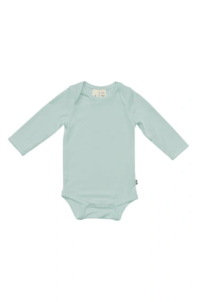 Kyte Baby Babies' Long Sleeve Bodysuit In Sage