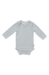 Kyte Baby Babies' Long Sleeve Bodysuit In Storm