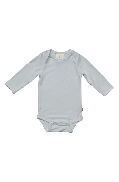 Kyte Baby Babies' Long Sleeve Bodysuit In Storm